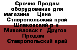 Срочно!Продам оборудование для магазина! › Цена ­ 25 000 - Ставропольский край, Шпаковский р-н, Михайловск г. Другое » Продам   . Ставропольский край